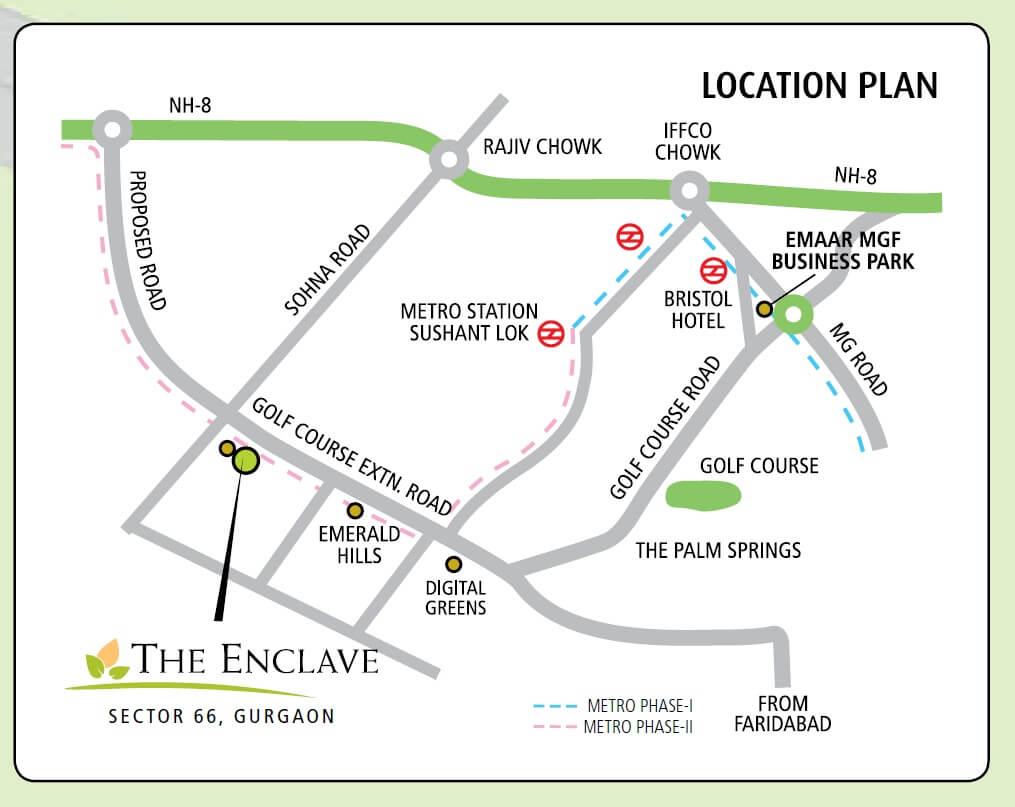 Emaar the enclave apartments