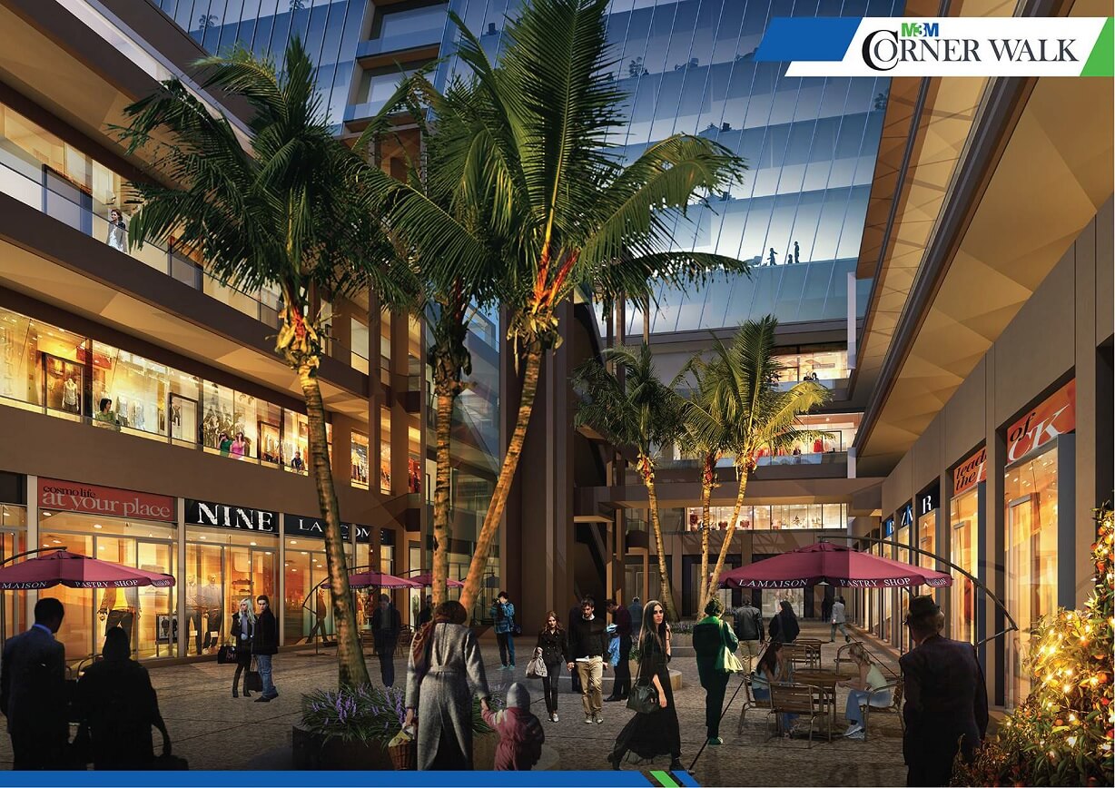 M3M corner walk office space