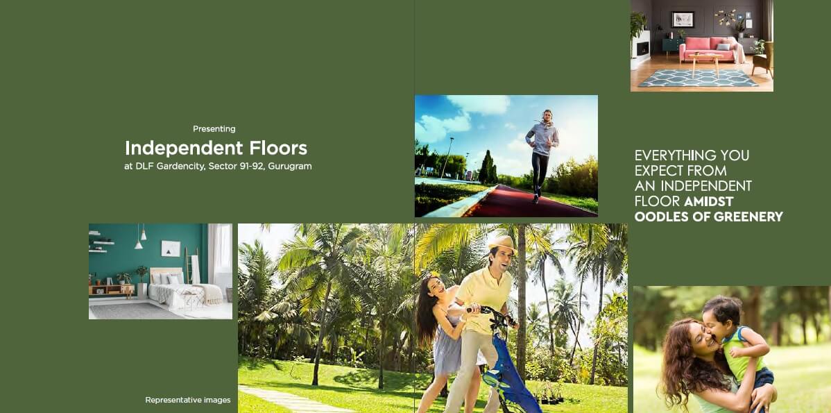 Dlf garden city enclave plots