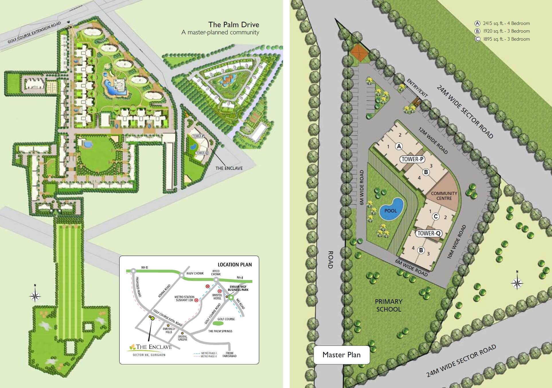 Emaar the enclave apartments