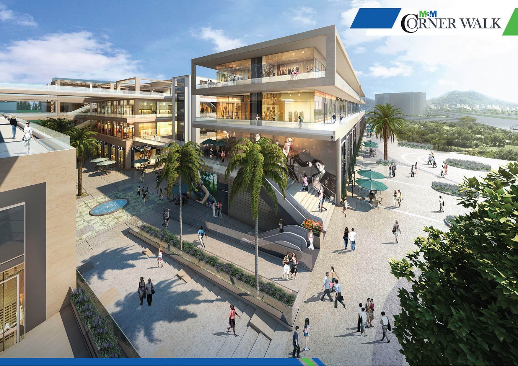 M3M corner walk office space